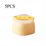 Silicone Square Single-Cube Ice Mold - 5pcs