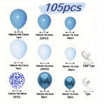 Blue And White Garland Arch Kit - Party Decoration