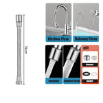 Stainless Steel Universal 1080° Rotation Faucet Sprayer Head