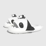 4cm Thick Sole Shark Slippers Women Couple's Indoor And Outdoor Lantern Fish Slides Man‘s Anti Skid Home Cool Shoes 2023 Summer