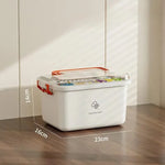 Large Capacity Medicine Box Portable - First Aid Medical Kit