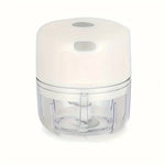 Electric Kitchen Food Chopper Mini Garlic Masher Crusher
