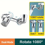 Universal Extension Faucet Sprayer Head - 2 Spray Modes - 1080° Rotatable