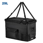 Joytutus 18L Car Refrigerator Storage Bag 25L Portable Carry Bag for Mini Fridge Keep Cooling Drip-proof (Fridge not included)