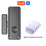 No Drilling Smart Bluetooth Indoor Invisible Door Lock