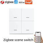 Scene Switch - 4 Gang - 12 Scene Switch Push Button