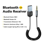 Bluetooth Car Audio Cable - Transmitter Wireless Receiver