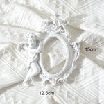 INS Gold Silver Retro Photo Frame For Nail Art Jewelry Decoration Photography Prop Background Foto Wall Photographic Accessories