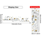 Wall Stickers - Decoration Traffic Track Cars Truck Tractor Bulldozer