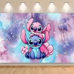 Stitch Dreamy Nebula Overlay Backdrop · Tapestry Bedroom