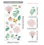 Fairy Wall Decals Elf Moon Clouds Wall Stickers Peel and Stick Art Decor for Girls Bedroom Baby Nursery Kids Toddler Playroom