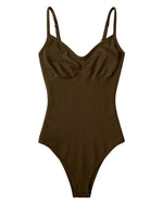 Solid Color Sexy Wrapped Ladies Jumpsuit Hot Selling Sleeveless Hip Lifting Casual Backless Sports Yoga Women's Bodysuit