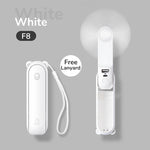 Portable Mini Handheld Fan - USB 4500mAh Recharge