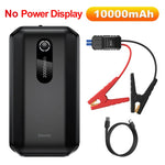 Baseus Car Jump Starter Power Bank 20000mAh 12000mAh Portable Car Booster Emergency Battery Charger 12V 2000A Starting Device