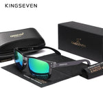 KINGSEVEN Rectangle Retro Polarized Sunglasses Women Men Cycling UV400 Glasses Anti-glare Outdoor Sports Causal Fishing Eyewear