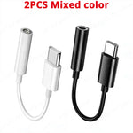 USB Type C to 3.5mm Earphone Jack Digital Audio Adapter Converter for Sumsang Xiaomi Redmi Poco Pixel LG 3 5 mm Audio Aux cable