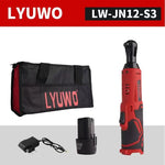 LYUWO Rechargeable Electric Ratchet Set - Angle Drill, Screwdriver