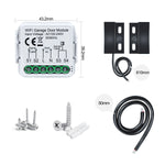 GIRIER Tuya Smart WiFi Garage Door Opener Controller Supports App Voice Remote Control Works with Alexa Google Home Assistant