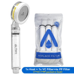 Vitamin C Handheld Shower Head Filter - High Pressure SPA Softener