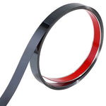 5m Mirror Self-adhesive Flat Decorative Lines Strip Stainless Steel Gold Wall Sticker Background Wall Study Ceiling Edging Stri