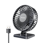 GAIATOP Mini USB Desktop Fan Portable Fan Desktop Office USB Quiet Cooling Fans Three Speed Adjustment Suitable For Home Office