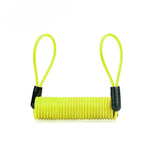 Alarm Disc Lock - Spring Cable Lock - Anti-Theft