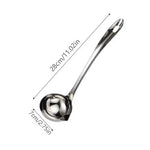 Stainless Steel Colander Spoon - Gravy Oil & Soup Colander