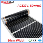 Infrared Warm Mat - 50cm Width - Floor Heating Film
