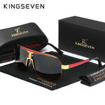 KINGSEVEN Polarized High Quality Sunglasses Men's Luxury Classic Driving Glasses Aviation Large Frame Outdoor Male Eyewear