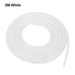 5M Car Door Edge Rubber Scratch Protector Strips Car Styling Mouldings Protection Side Doors Moldings Adhesive Scratch Tools New