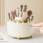 360° Rotating Makeup Brush Holder Cosmetic Brush Holder Large Capacity Lipstick Makeup Brush Pen Eyebrow Pen Jewelry Container