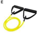 5 Levels Resistance Bands With Handles Yoga Pull Rope Elastic Fitness Exercise Tube Band For Home Workouts Strength Trainin D1z5