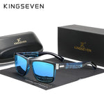KINGSEVEN Square Frame Sports Polarized Sunglasses Women Men Sun Glasses UV400 Goggles Eyewear for Driving