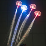 LED Flashing Hair Braid Glowing Luminescent Hairpin Novetly Hair Ornament Girls Led Toys New Year Party Christmas Gifts Random