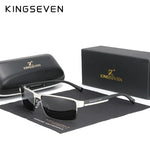 KINGSEVEN Luxury Brand Anti UV400 Polarized Sunglasses Men Cycling Fishing Shades Women Trendy Driving High Quality Eyewear