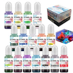 Epoxy Resin Pigment Set Liquid Coloring Agent Candle Dye Pigment DIY UV Resin Mold Candle Soap Coloring Dye Set Resin Handicraft