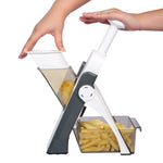 Vegetable Cutter, Food Chopper, Dicer Fruit, French Fry, SS 420 ABS AS,Mandoline Slicer, Kitchen Accessories,Home Gadgets, JS001