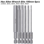 Wrench Bit Set - Metric Imperial Screwdriver & Electric Power Drill