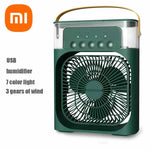 Xiaomi 3-in-1 Portable Fan Air Conditioners Fan With LED Night Light Household Small Air Cooler For Office Home Adjustable Fan