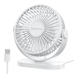 Electric Fan Portable Cooling Laptops Silent USB Fan Three Speed Adjustment for Home Office Desktop Outdoor Camping Mini Fan