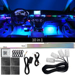 Dual Zone Symphony Ambient Full Color RGB Neon Acrylic Strip