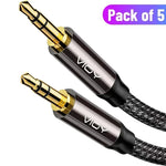 AUX Stereo Audio Cable - Male To Female Extension Cables