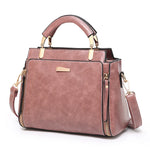 2024 New Women's Shoulder Bag Retro Style PU Leather Crossbody Bags Europe America Fashion Luxury Women Handbags MN-088