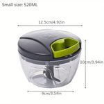 Multifunctional Garlic Grinder - Vegetable & fruit Chopper