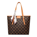 Women's Quality Soft Leather Shoulder Bag Luxury Print Designer Handbag Ladies Casual Tote Bag Messenger Commuting Sac A Main