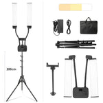 224LEDs Photographic Double Arms Fill Light