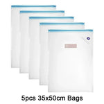 Reusable Vacuum Food Storage Zipper Bags Set Electric Handheld Vacuum Sealer Pump Sous Vide Bags USB Rechargeable BPA Free