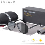 BARCUR Polarized Mens Sunglasses Pilot Sun Glasses for Men accessories Driving Fishing Hiking Eyewear Oculos Gafas De Sol