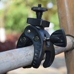 Super Clamp Mount.Camera Bike Mount Clamp with 1/4" Screw, Super Clamp Camera Mount Compatible with DSLR Camera/Action Camera/Light
