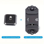 Arca Swiss Compatible Quick Release Plate Adapter, Metal Camera Mount Slider, Waterproof Tripod Head Quick Switch for DSLR Cameras